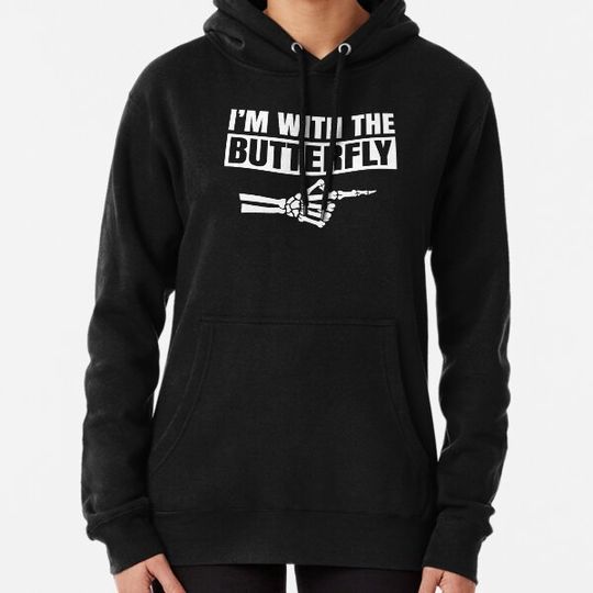 Discover I'm With Butterfly Halloween - Halloween Costume Hoodies