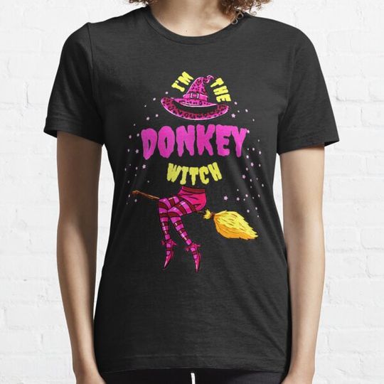Discover I'm The Donkey Witch Halloween Matching T-shirts
