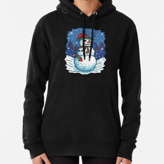 Discover Halloween Snowman Hoodies