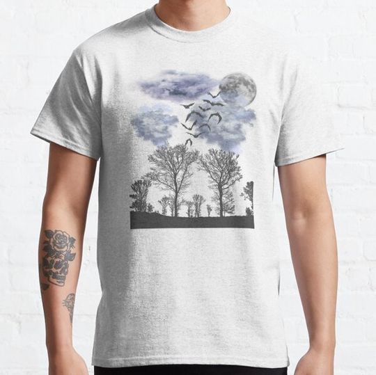 Discover Halloween HN T-shirts