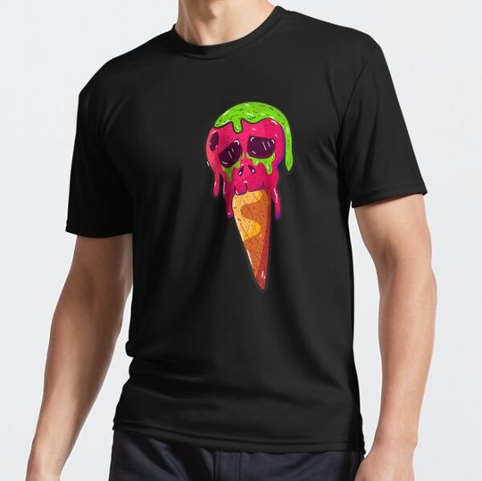 Discover skull-ice cream T-shirts