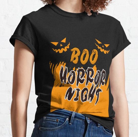 Discover boo horror night T-shirts