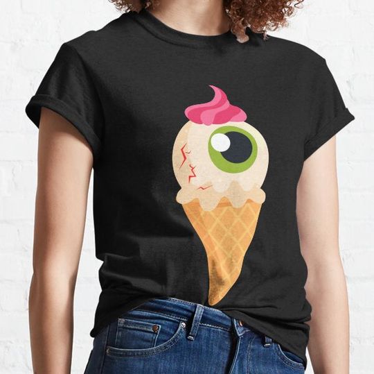 Discover ice cream halloween eye horror T-shirts
