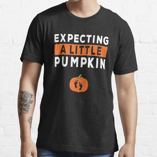 Discover Pregnancy Announcement Shirt, Thanksgiving Shirt, Pumpkin Maternity Shirt, Baby Coming Soon, Expecting A Little PumpkinT Shirt T-shirts
