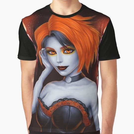 Discover Goth Beauty - Orange T-shirts
