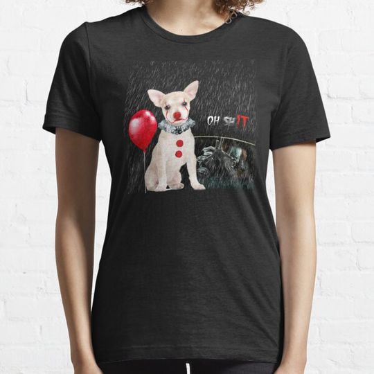 Discover Oh Sh Ioht Horror Film Dog Bleached Shirts