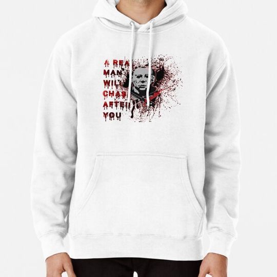 Discover A Real Man Will Chase After You-Halloween Bleached Horror, Funny Gift For Best Freinds. Hoodies