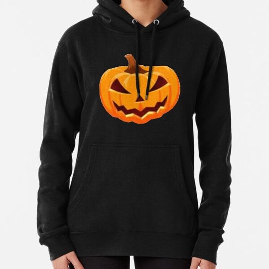 Discover halloween scary evil pumpkin funny pumpkin head Hoodies