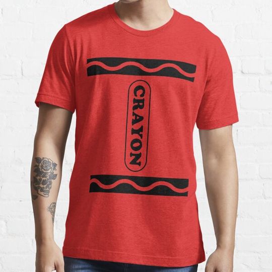 Discover Red Crayon Costume T-shirts