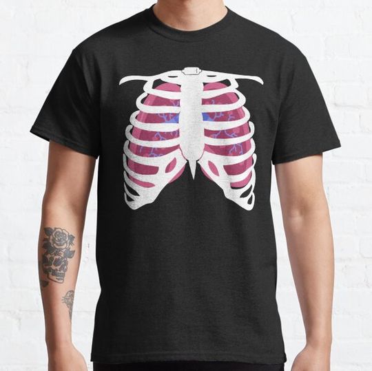 Discover Skeleton Rib Cage - Halloween skeleton Costume T-shirts