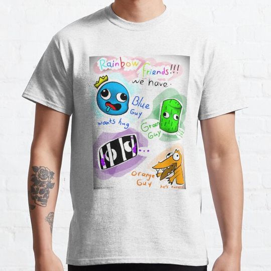 Discover rainbow friends T-shirts