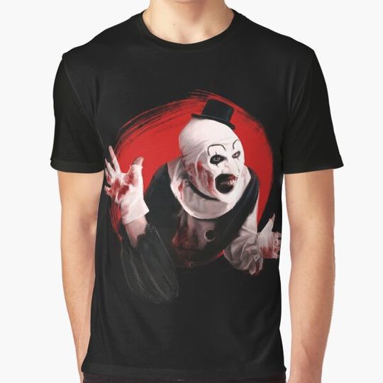 Discover Art the Clown the creepy waving for you T-shirts