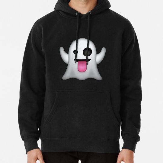 Discover Silly Ghost emoji - Halloween, Christmas and Birthday Party Gift Ideas Hoodies