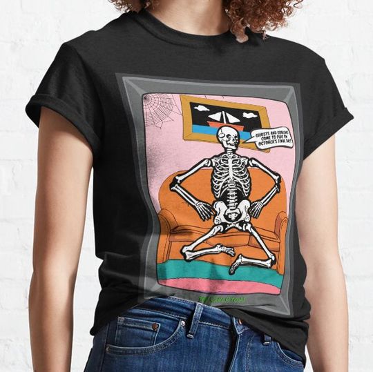 Discover Funny Halloween Skeleton Quote T-shirts
