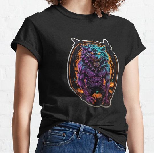 Discover Halloween Werewolves, Halloween Horror Night 2023 T-shirts