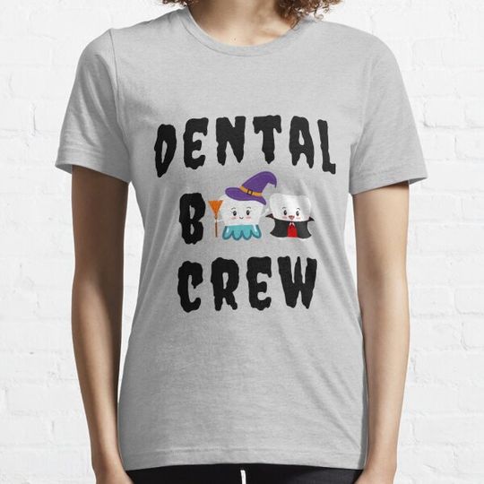 Discover Halloween, dental boo crew T-shirts