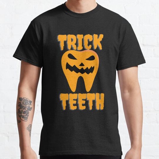Discover Dental Boo Crew trick or teeth T-shirts