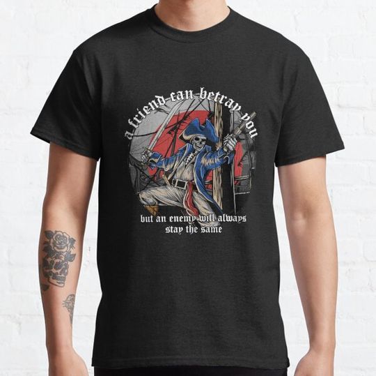 Discover Skeleton Pirate Captain T-shirts
