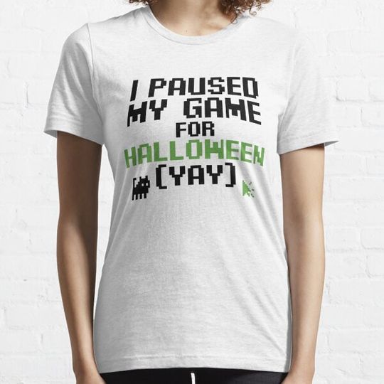 Discover I Paused my Game for Halloween T-shirts