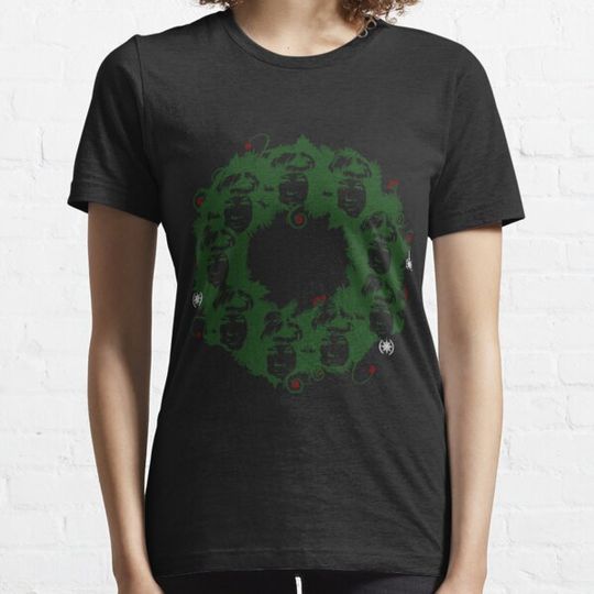 Discover Christmas T-ShirtA-Wreath-A Franklin T-shirts