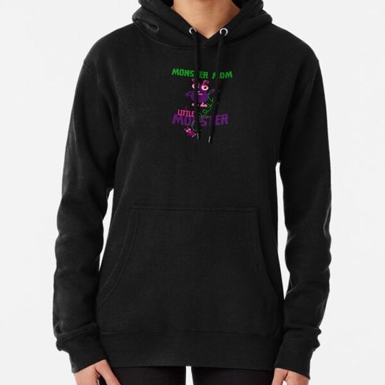 Discover Monster Mom to a Little Monster (Single Child - Pink) Hoodies