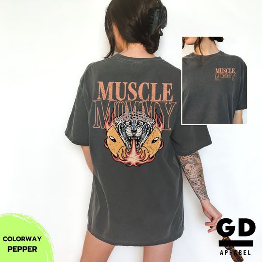 Discover Muscle Mommy Gym Shirts for Fitness Moms