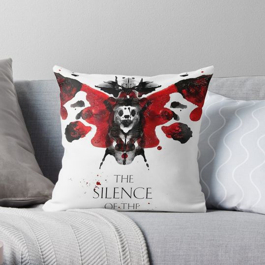 Discover The Silence of the Lambs Throw Pillow