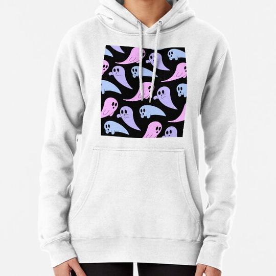 Discover Halloween Ghosts Ghost Blue Pink Purple Hoodies