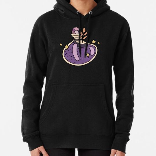 Discover Purple Witch Magic Bottle Hoodies