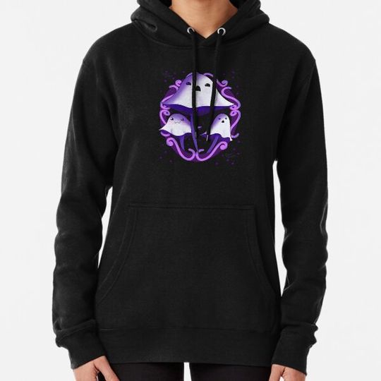 Discover Purple Ghosts - Picture Frame Hoodies