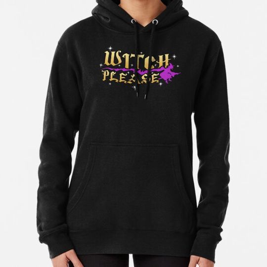 Discover Witch Please Funny Halloween Witch Hoodies