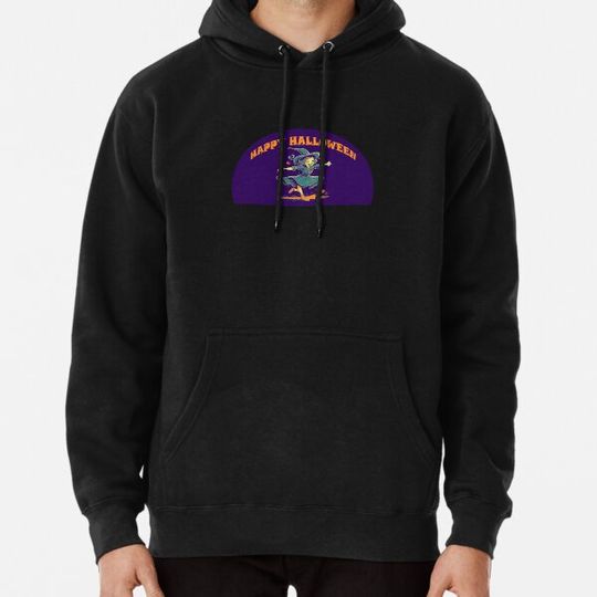 Discover Funny dancing Witch Halloween Hoodies