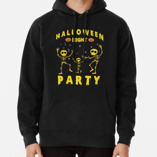 Discover Halloween night party Hoodies