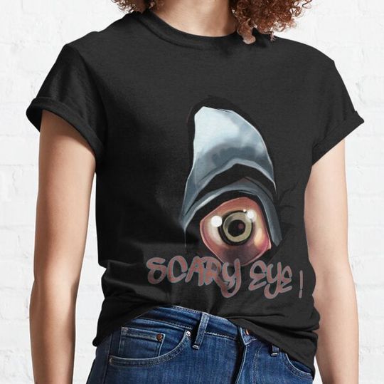 Discover Scary eye design T-shirts