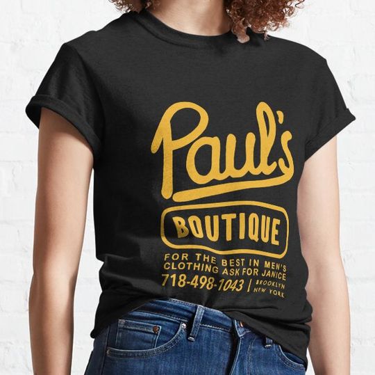 Discover Sabotage Boutique Beastie Boys Old Style Name Pauls T-shirts