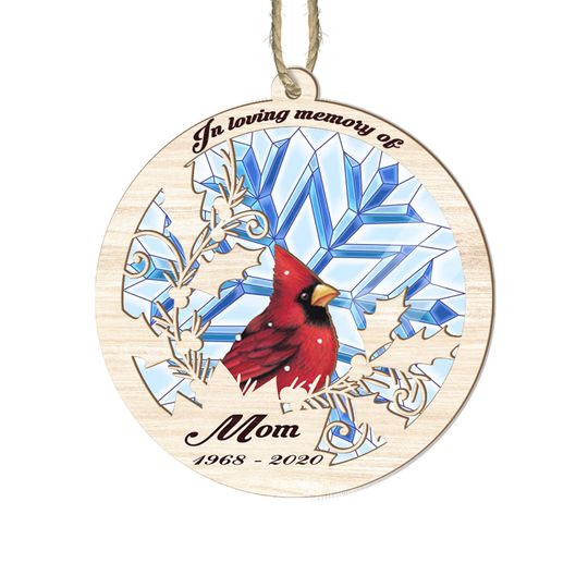 Discover Personalized Memorial Suncatcher. In Loving Memory Suncatcher Ornament