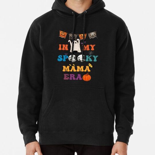 Discover In My Spooky Mama Era  Cute Ghost Halloween Hoodies