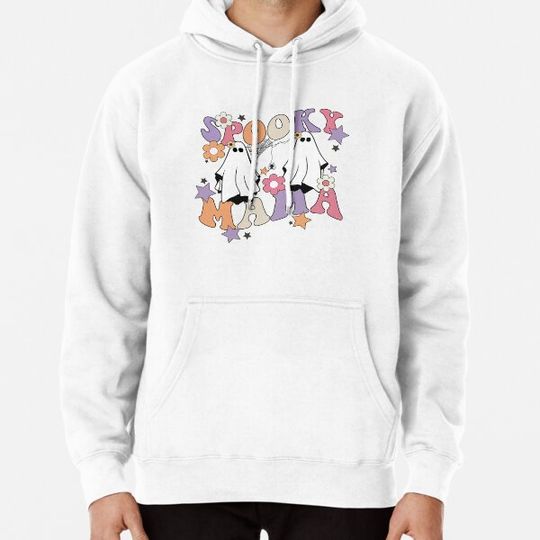 Discover spooky mama, funny halloween gift for spooky mom Hoodies