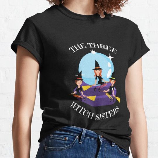 Discover The Three Witch Sisters Halloween Family T-shirts T-shirts