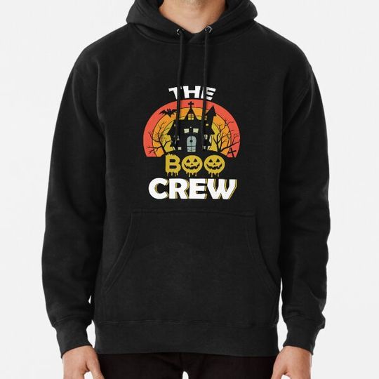 Discover The Boo Crew Funny Matching Halloween Hoodies