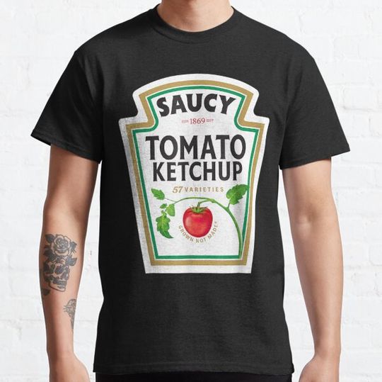 Discover Halloween Ketchup Matching Family Easy Costume T-shirts