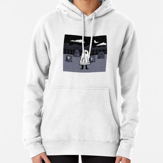 Discover ghost in the graveyard Hoodies