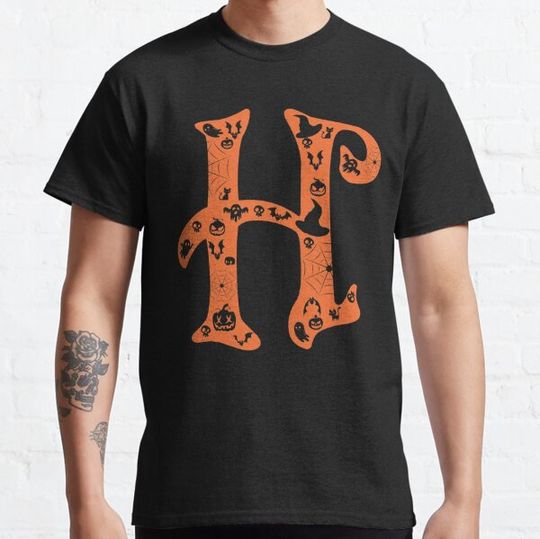 Discover Funny Halloween Costume For Couples - Letter H - Pattern Gift Idea - Capital Alphabet Letter H - Uppercase Letters - H - Couples Halloween Costumes. T-shirts