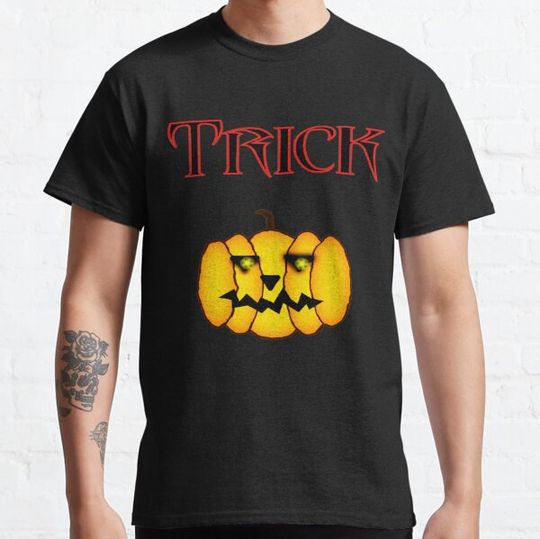 Discover Trick or Treat couples Halloween costume (Trick) T-shirts