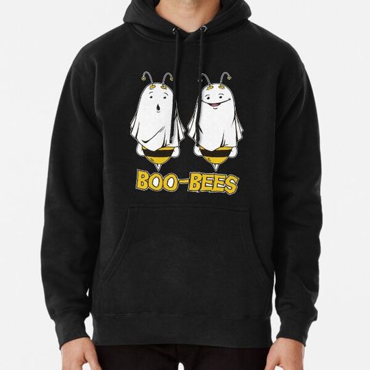 Discover Boo Bees Funny Couples Halloween Costume For Adults Hoodies