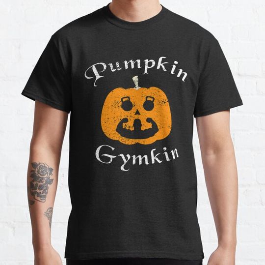 Discover Pumpkin Gymkin for Gym Buddies T-shirts