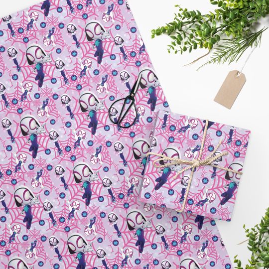 Discover Ghost Spidey Wrapping Paper