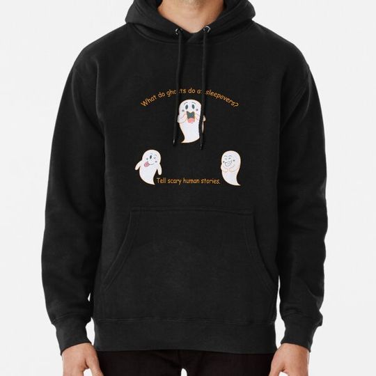 Discover ghost telling jokes, funny ghost telling jokes,  tricks to eat a treat Hoodies