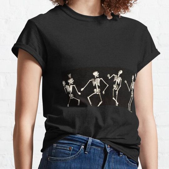 Discover Creepy dancing skeletons T-shirts