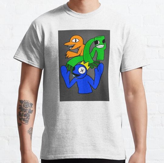 Discover rainbow friends gamepla T-shirts